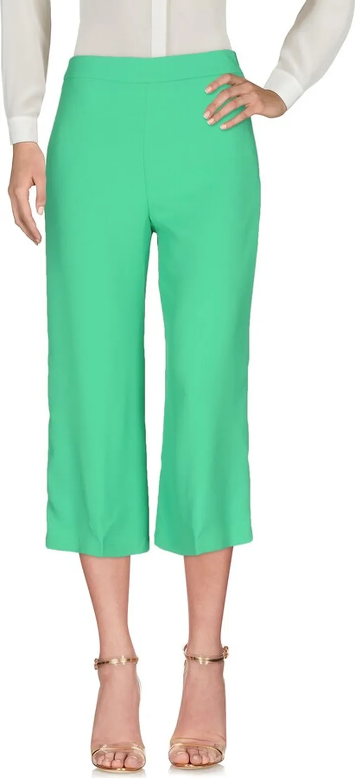 Cropped Pants Green