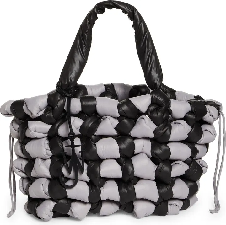 Knotted Leather Tote
