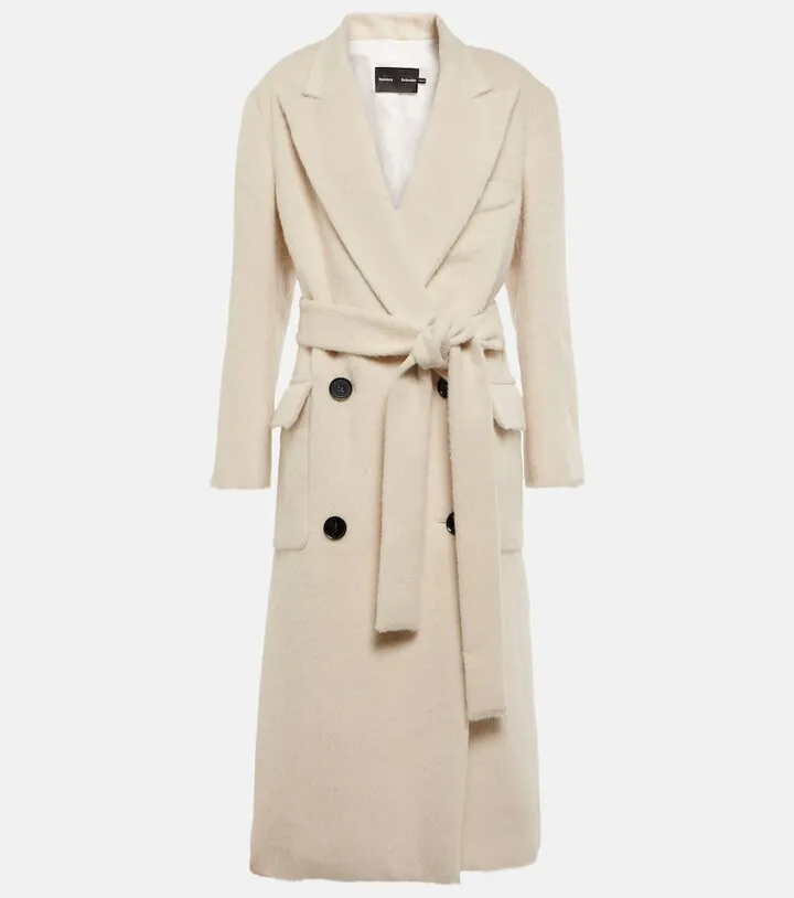 Alpaca and wool coat