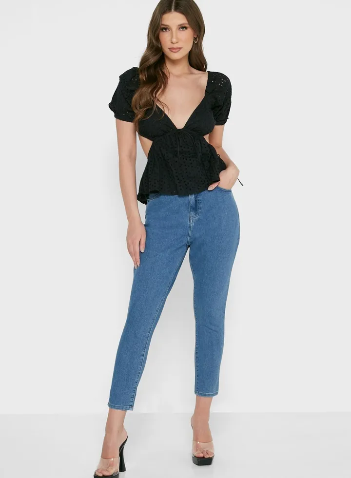 High Waist Skinny Jeans