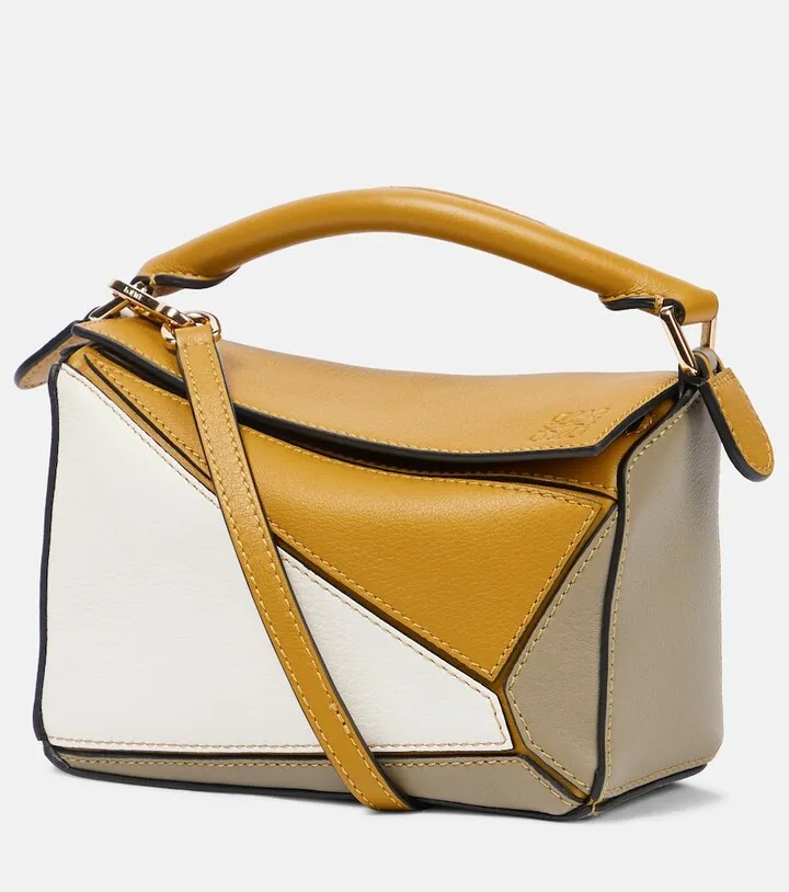 Puzzle Mini leather shoulder bag