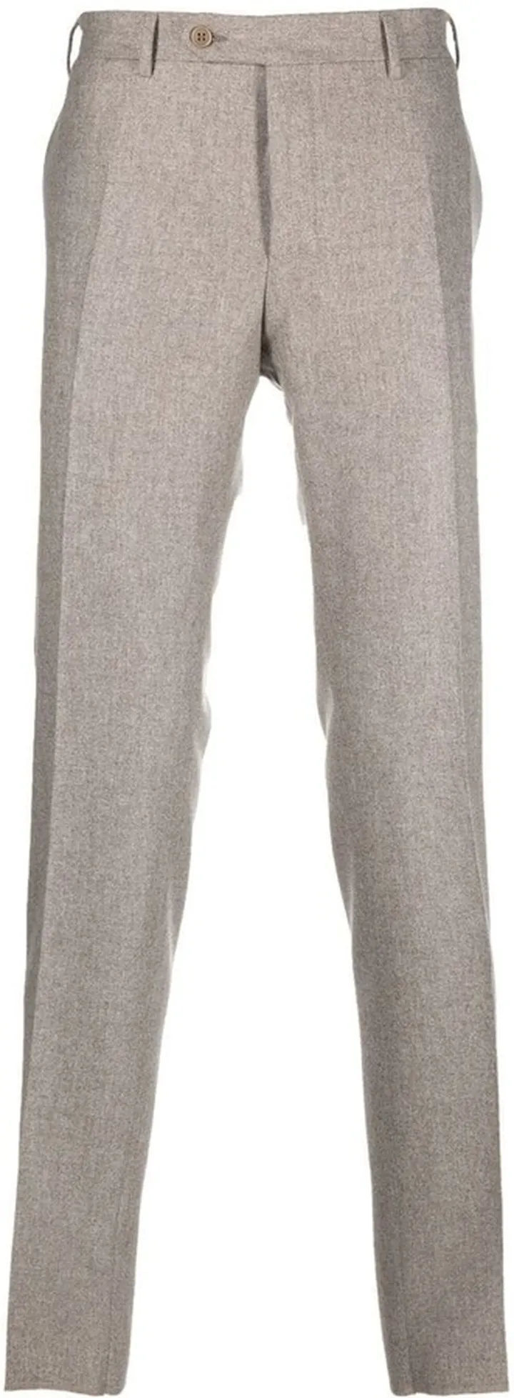 Straight-Leg Wool Trousers