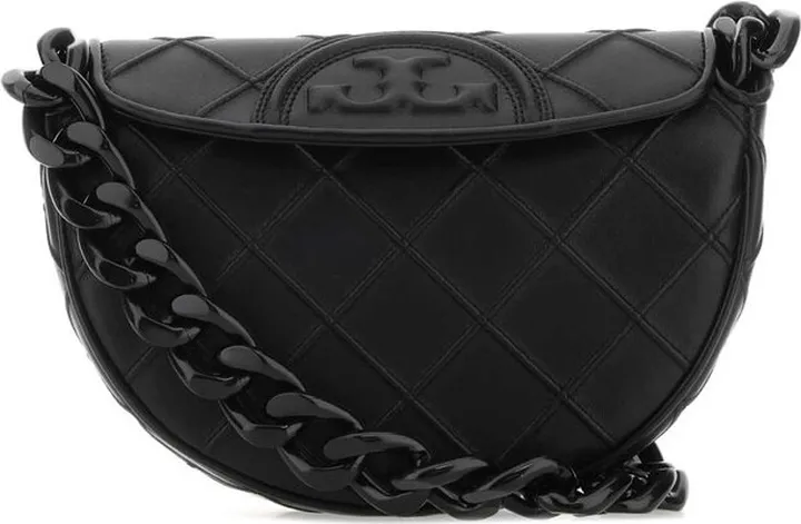 Tory Burch Fleming Soft Crescent Mini Shoulder Bag
