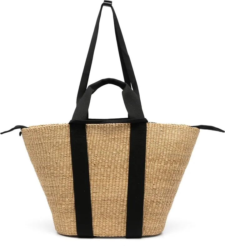Interwoven-Design Tote Bag