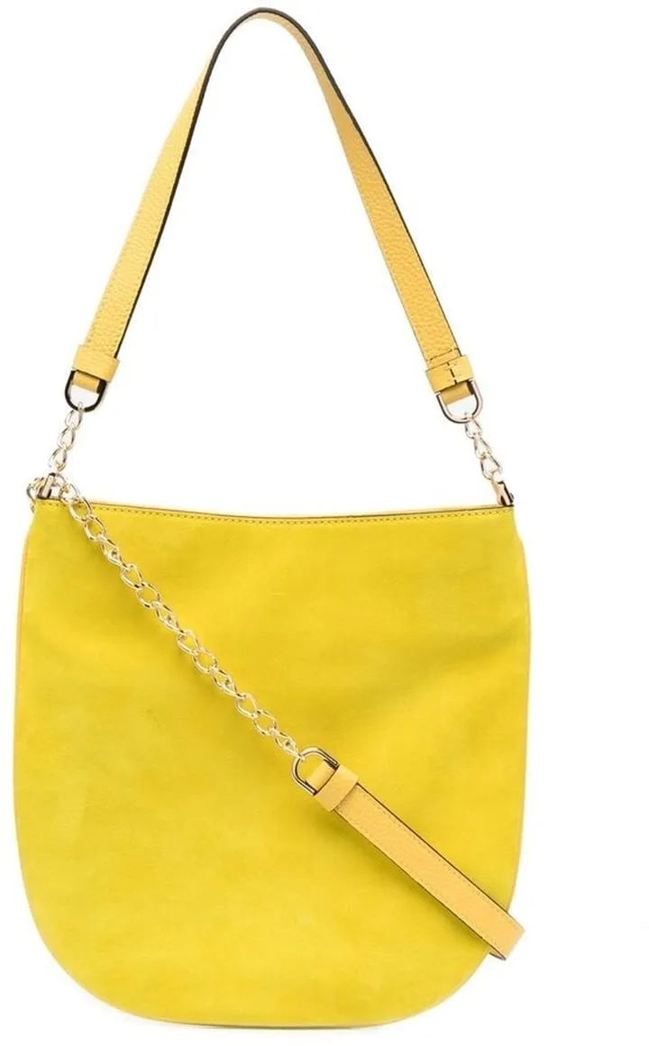 Evelyne leather shoulder bag
