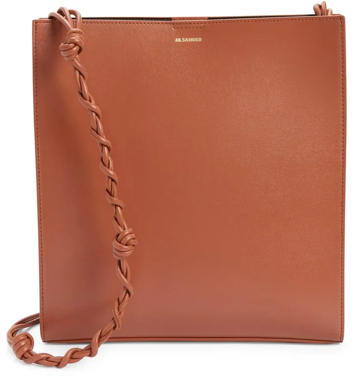 Medium Faux Leather Shoulder Bag