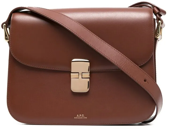 Logo-Stamp Shoulder Bag