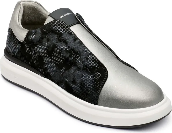 Metallic Camo Laceless Slip-On Sneaker