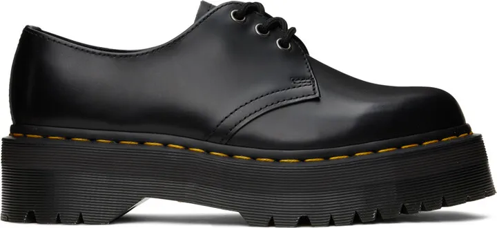 Dr. Martens Black 1461 Quad Derbys