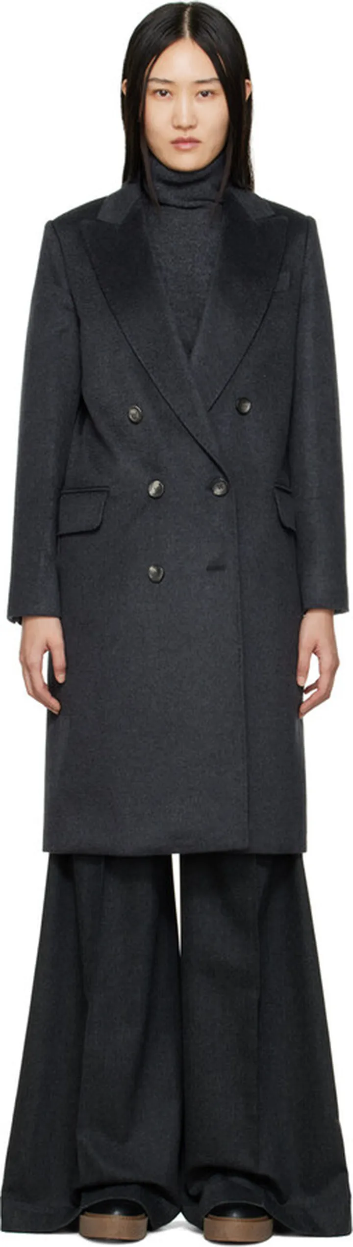 Max Mara Gray Toronto Coat