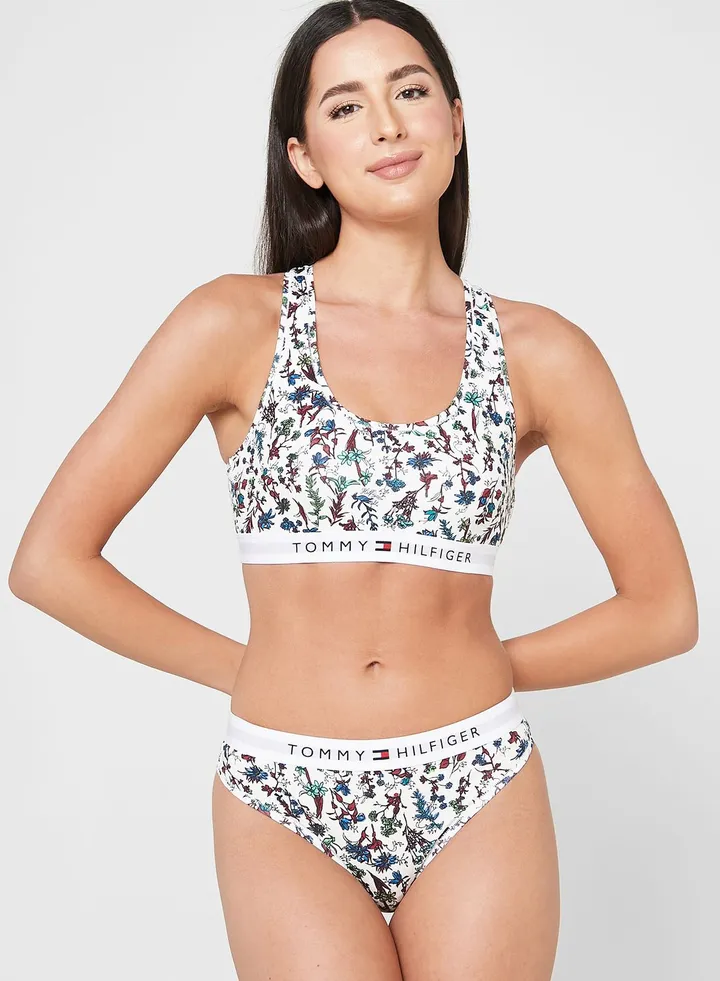 Logo Band Bikini Bottom