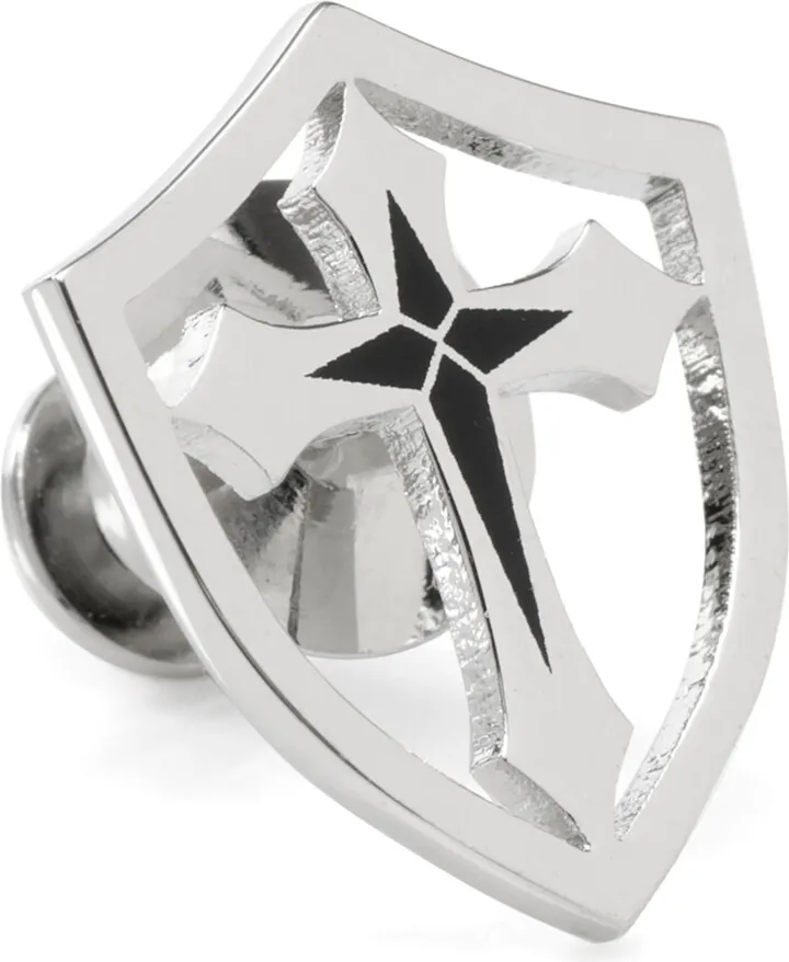 Ox & Bull Trading Co. Men's Cross Shield Lapel Pin