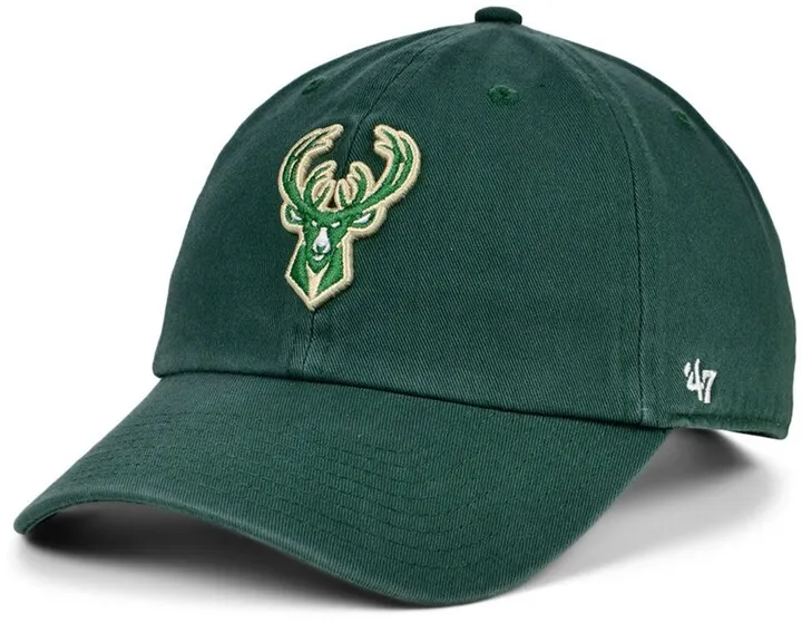 '47 Brand Milwaukee Bucks Clean Up Cap