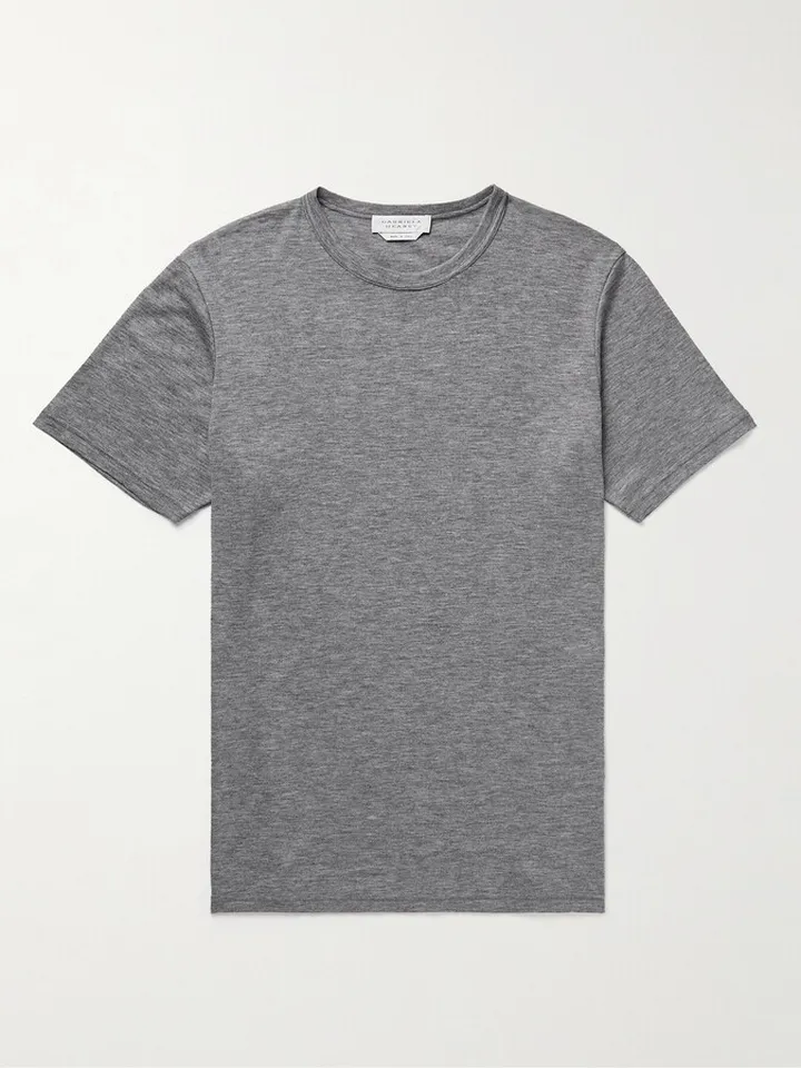 Bandeira Cashmere-Jersey T-Shirt