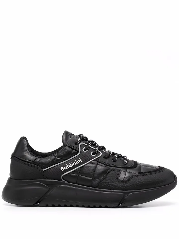 Panelled Low-Top Sneakers