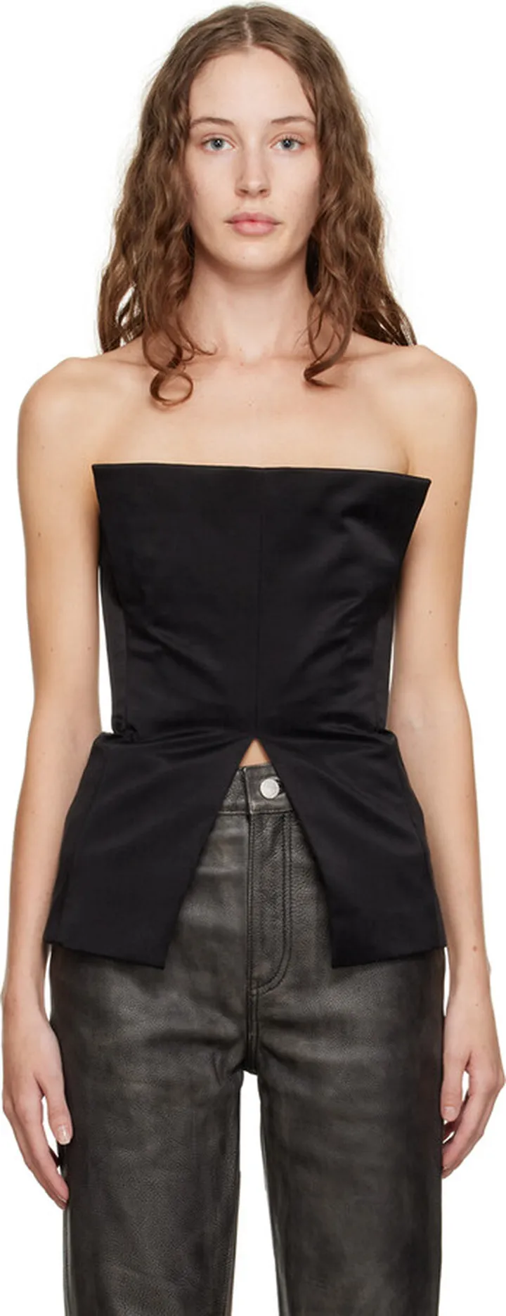 16Arlington Black Draco Corset Camisole