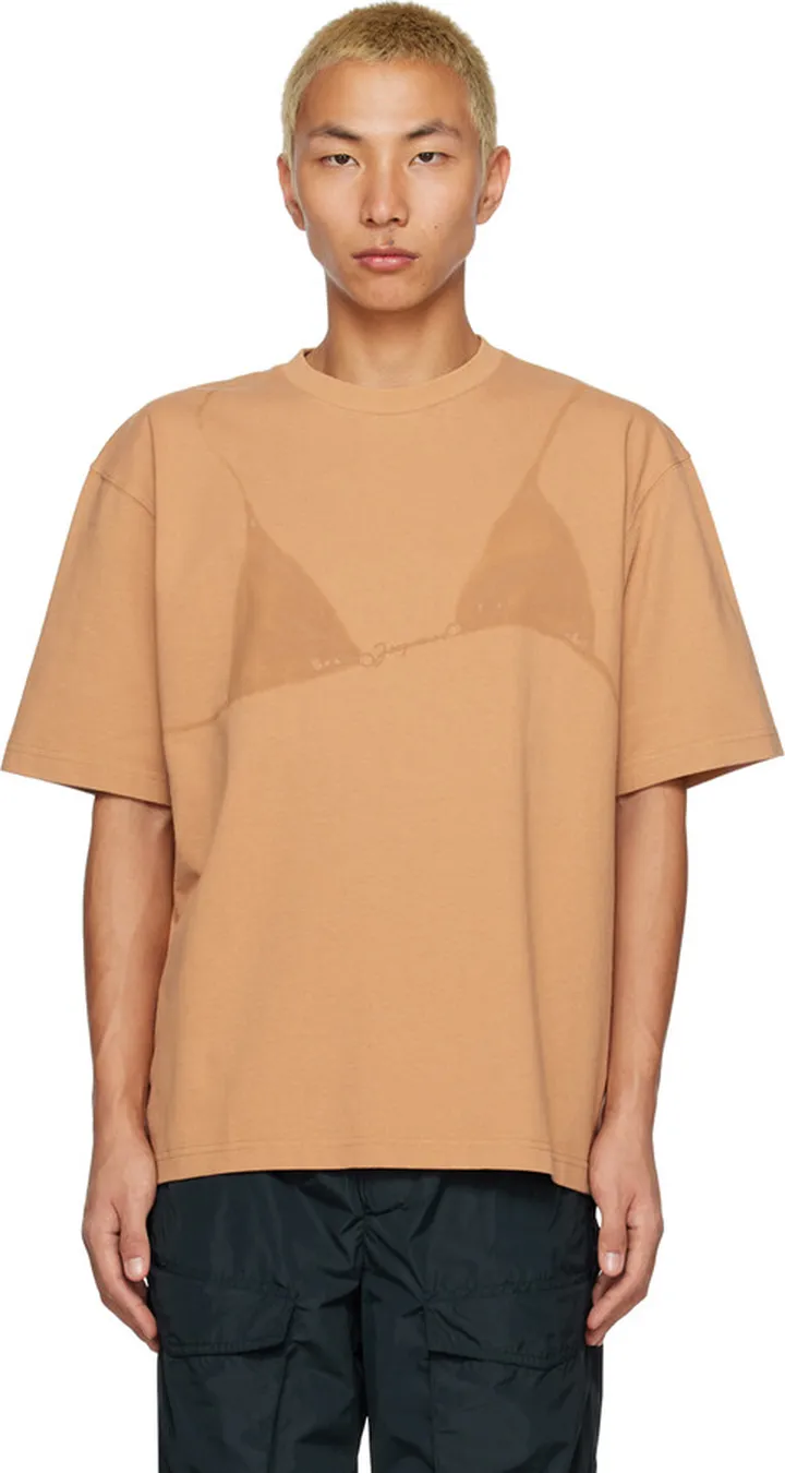 Jacquemus Beige 'Le Bikini' T-Shirt