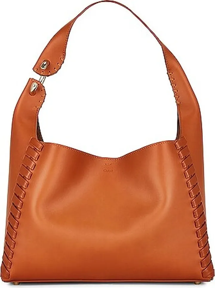 Chloe Mate Shoulder Bag in Cognac