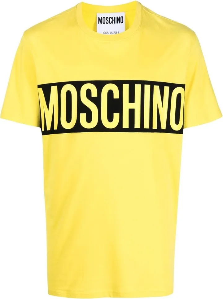 logo-print organic cotton T-shirt