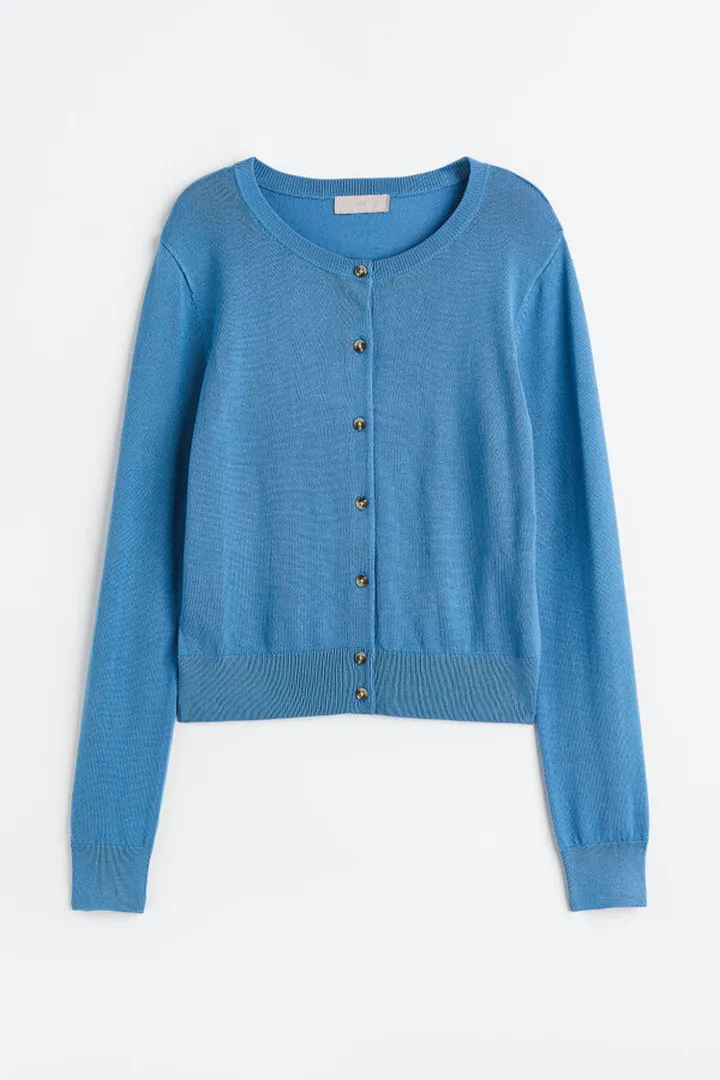 Fine-knit Cardigan