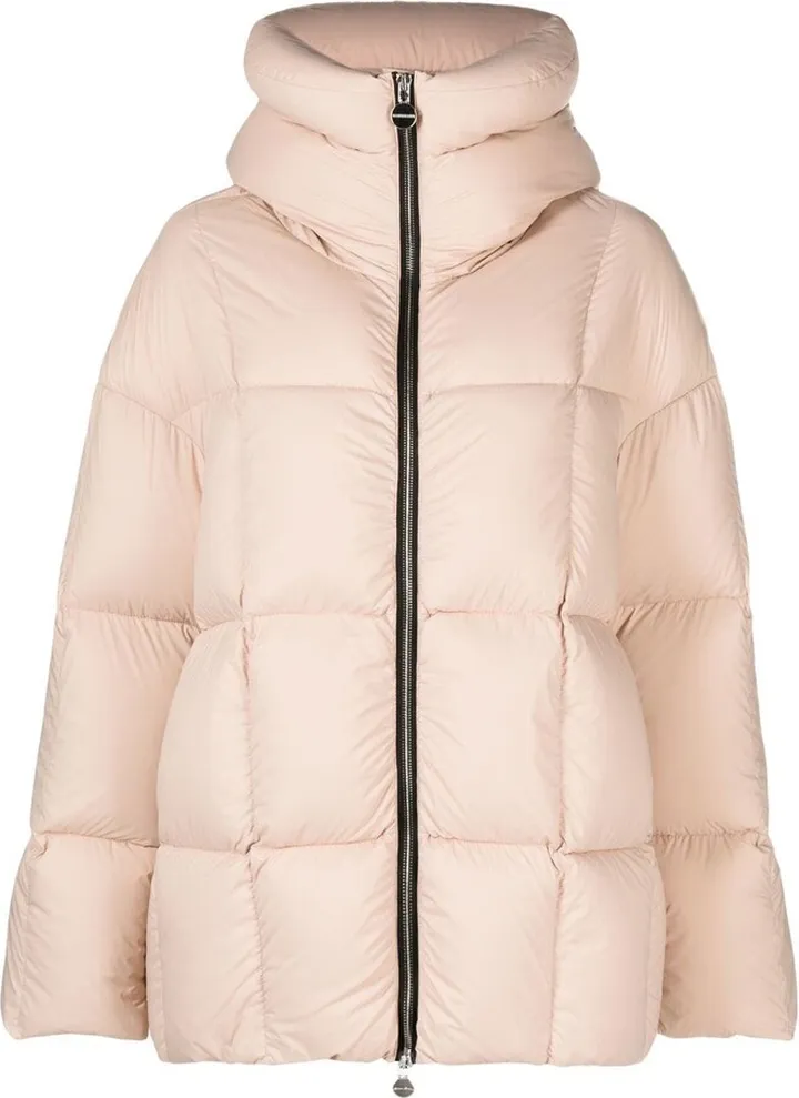 Hooded Padded-Design Jacket