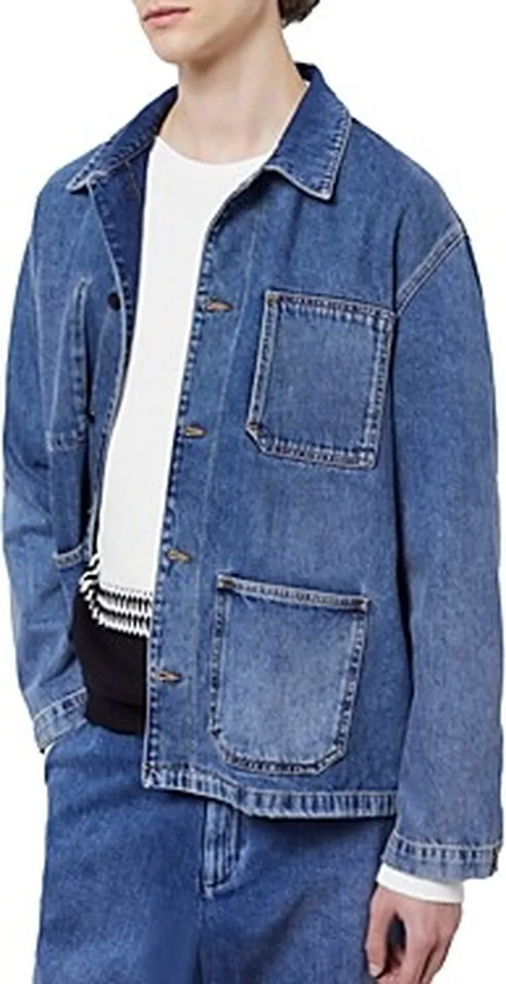 The Kooples Workwear Denim Jacket