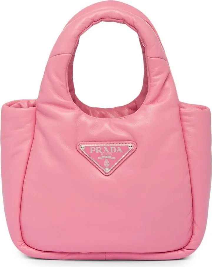 small Soft padded leather bag