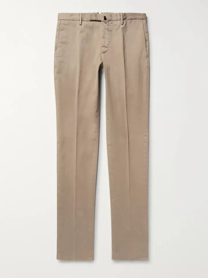 Four Season Slim-Fit Cotton-Blend Chinos