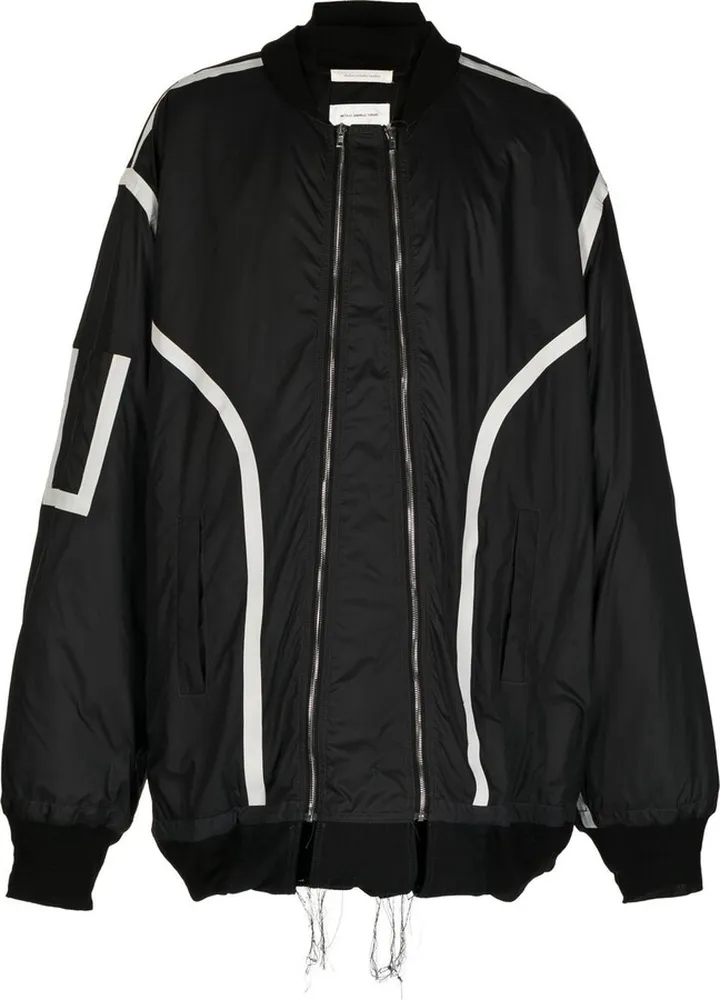 Reversible Oversized Bomber Jacket