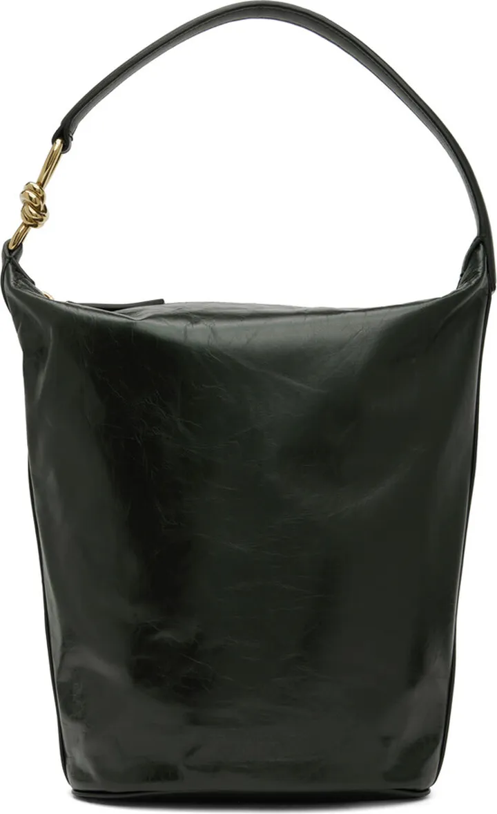Bottega Veneta Green Medium Knot Tote