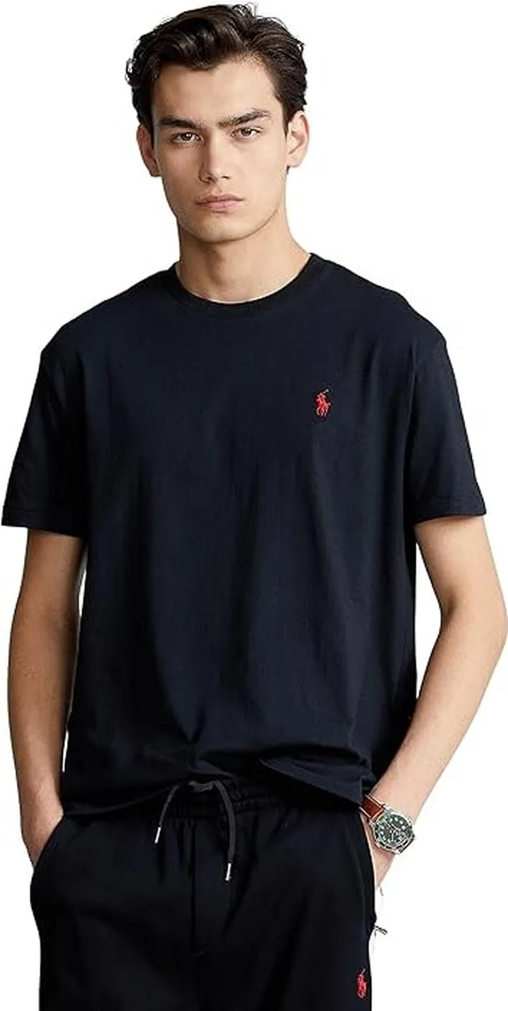 Polo Ralph Lauren Classic Fit Crew T-Shirt (RL Black) Men's T Shirt