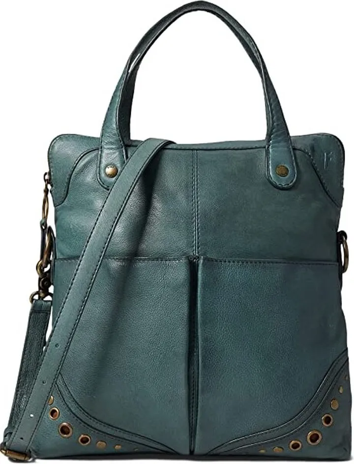 Frye Zuri Convertible Shopper (Basil) Handbags
