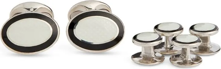 Deakin & Francis Enamelled Stud Cufflinks