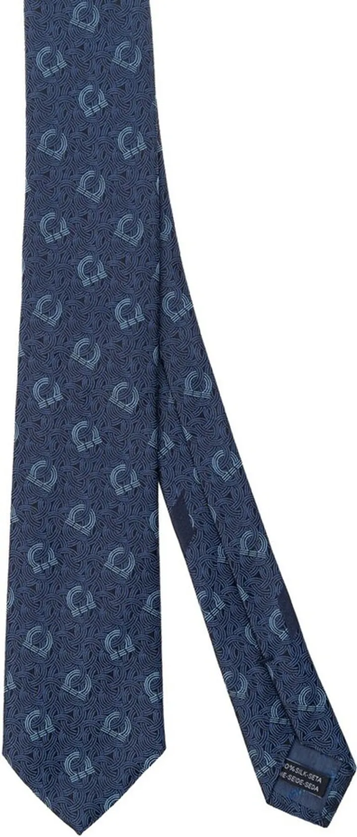 Salvatore Ferragamo Graphic Embroidered Tie