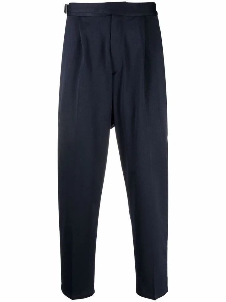 Straight-Leg Trousers