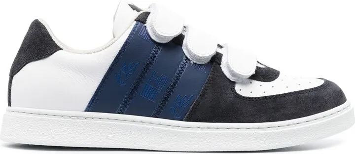 Panelled Low-Top Sneakers