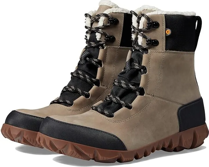 Bogs Arcata Urban Leather Tall (Taupe) Women's Boots