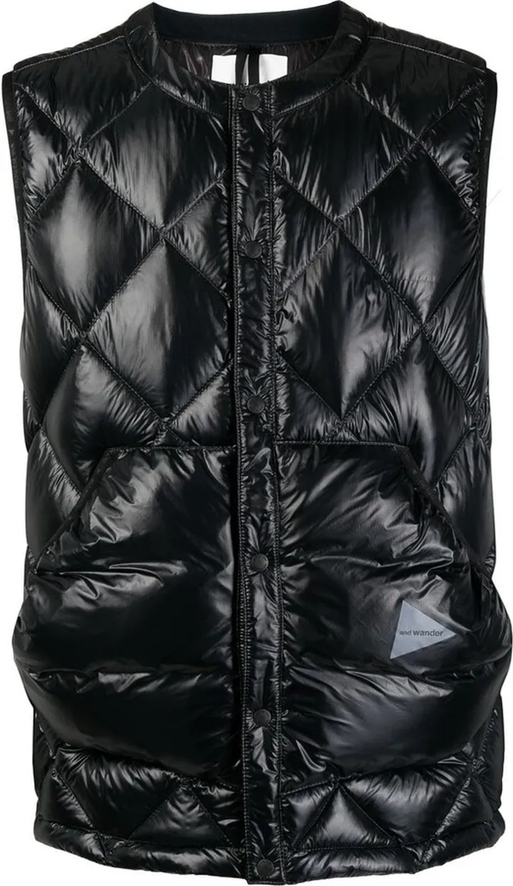Diamond Quilted Down Vest
