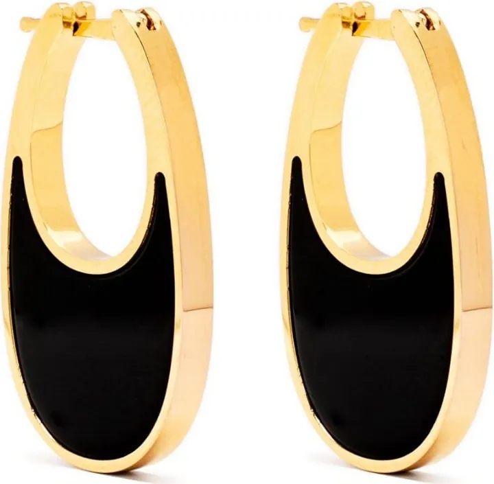 Polished Hoop Earrings