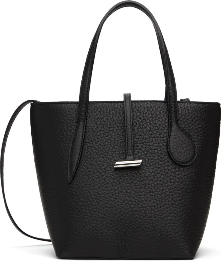 Little Liffner Black Mini Sprout Tote