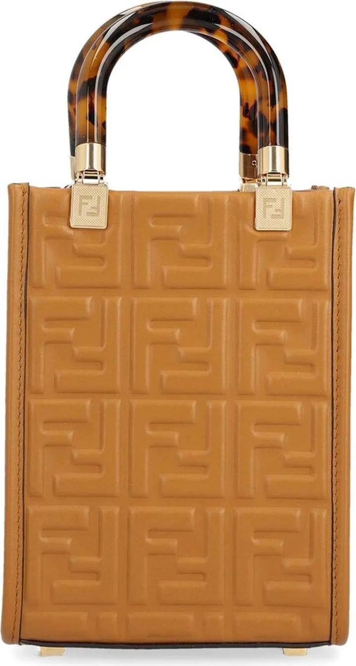 Sunshine Logo Embossed Mini Shoulder Bag
