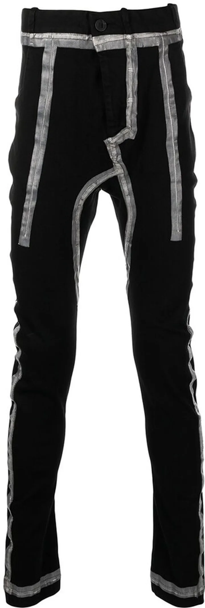 Tape Detail Skinny Trousers