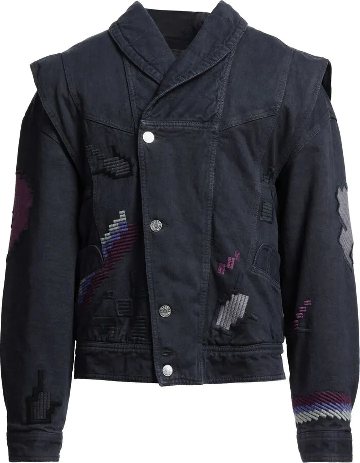 Denim Outerwear Black