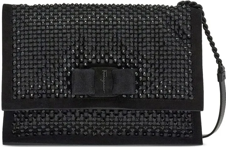stud-embellished Viva bow bag