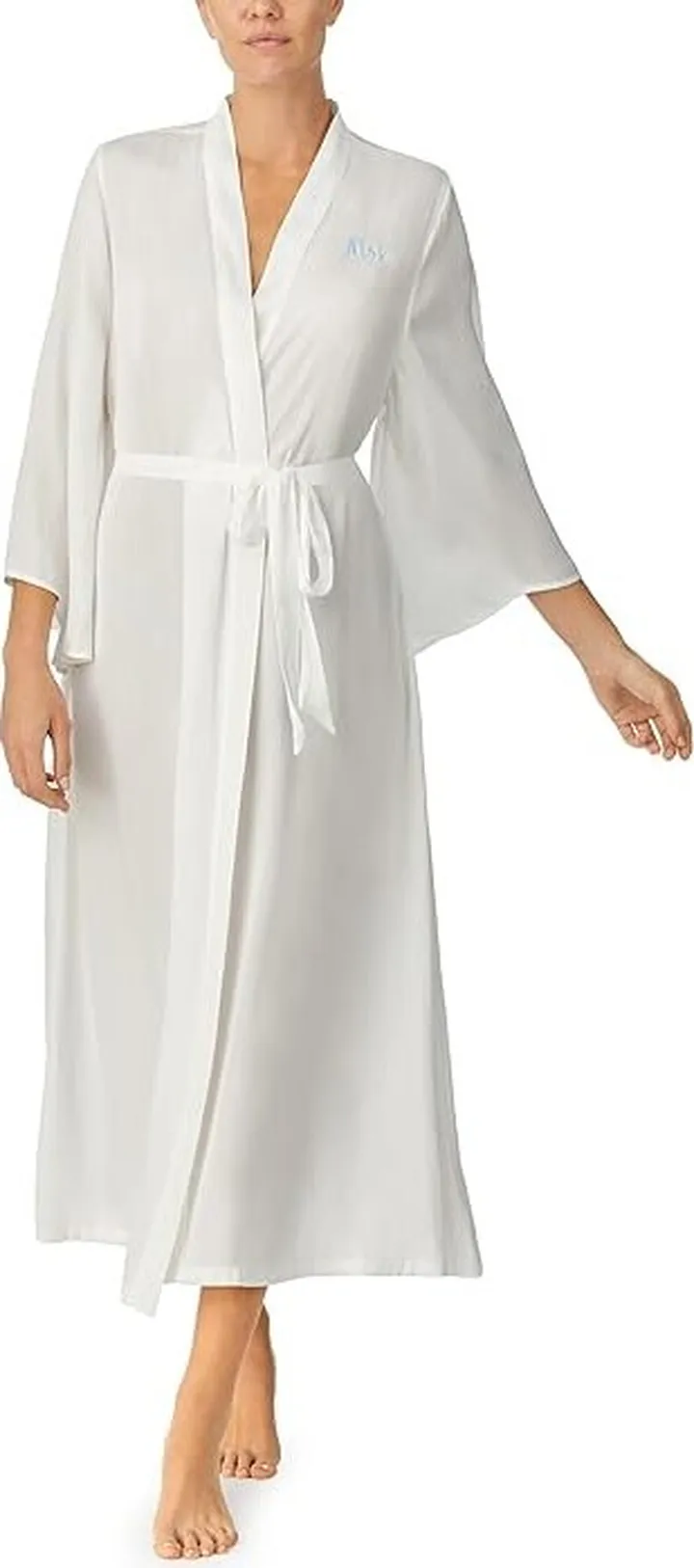 Kate Spade New York Maxi Charm Robe (Off-White) Women's Robe