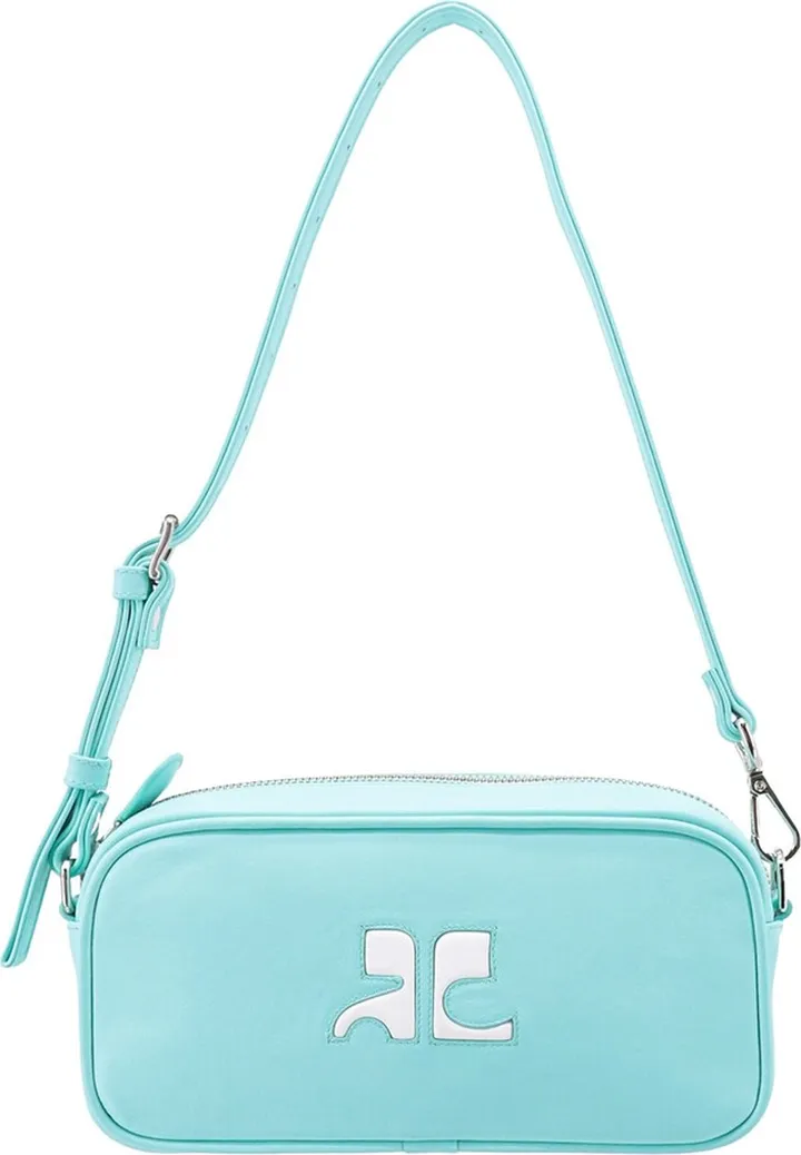 Leather shoulder bag