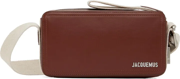 Jacquemus Brown Le Raphia 'Le Cuerda Horizontal' Bag