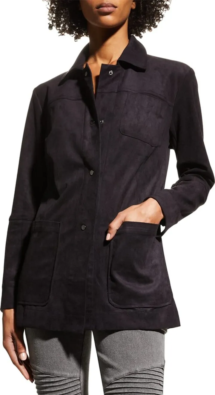 Harriet Suede Fringe Jacket