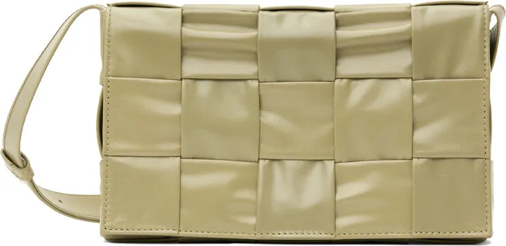 Bottega Veneta Khaki Cassette Bag