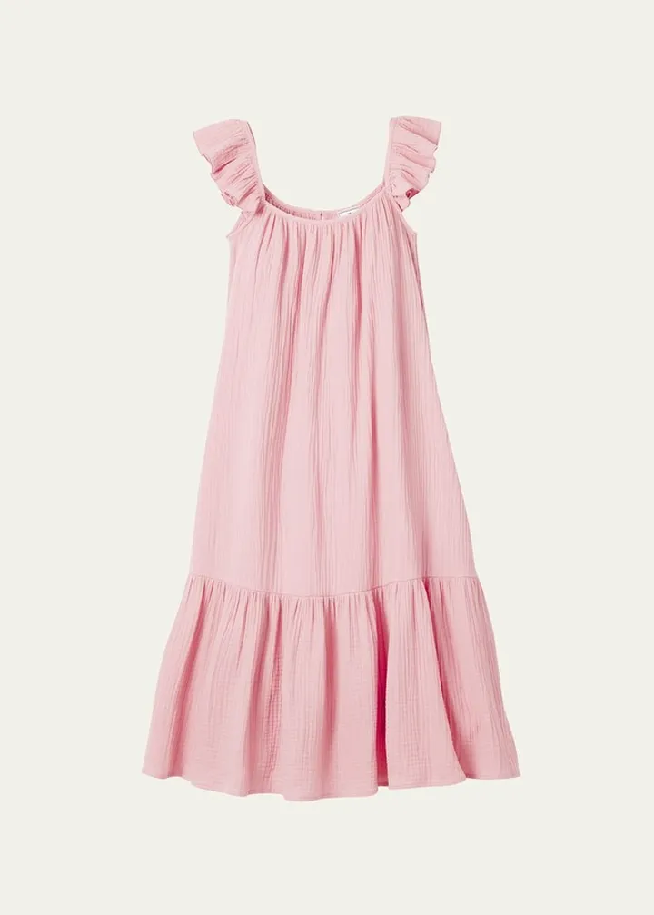 Celeste Sleeveless Gauze Nightgown